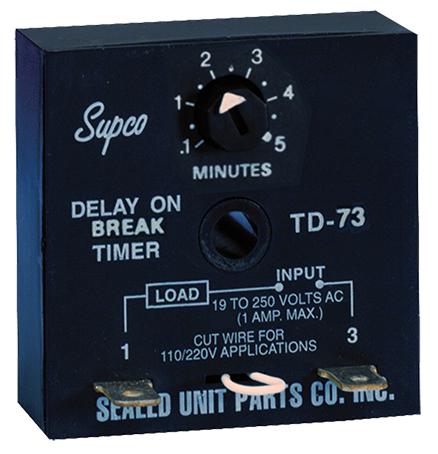 TD70 SERIES DELAY ON BREAK  Time Delays Timer SUPCO TD-73 