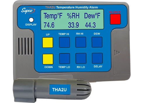 Supco CRTH2 Temperature Humidity Recorder